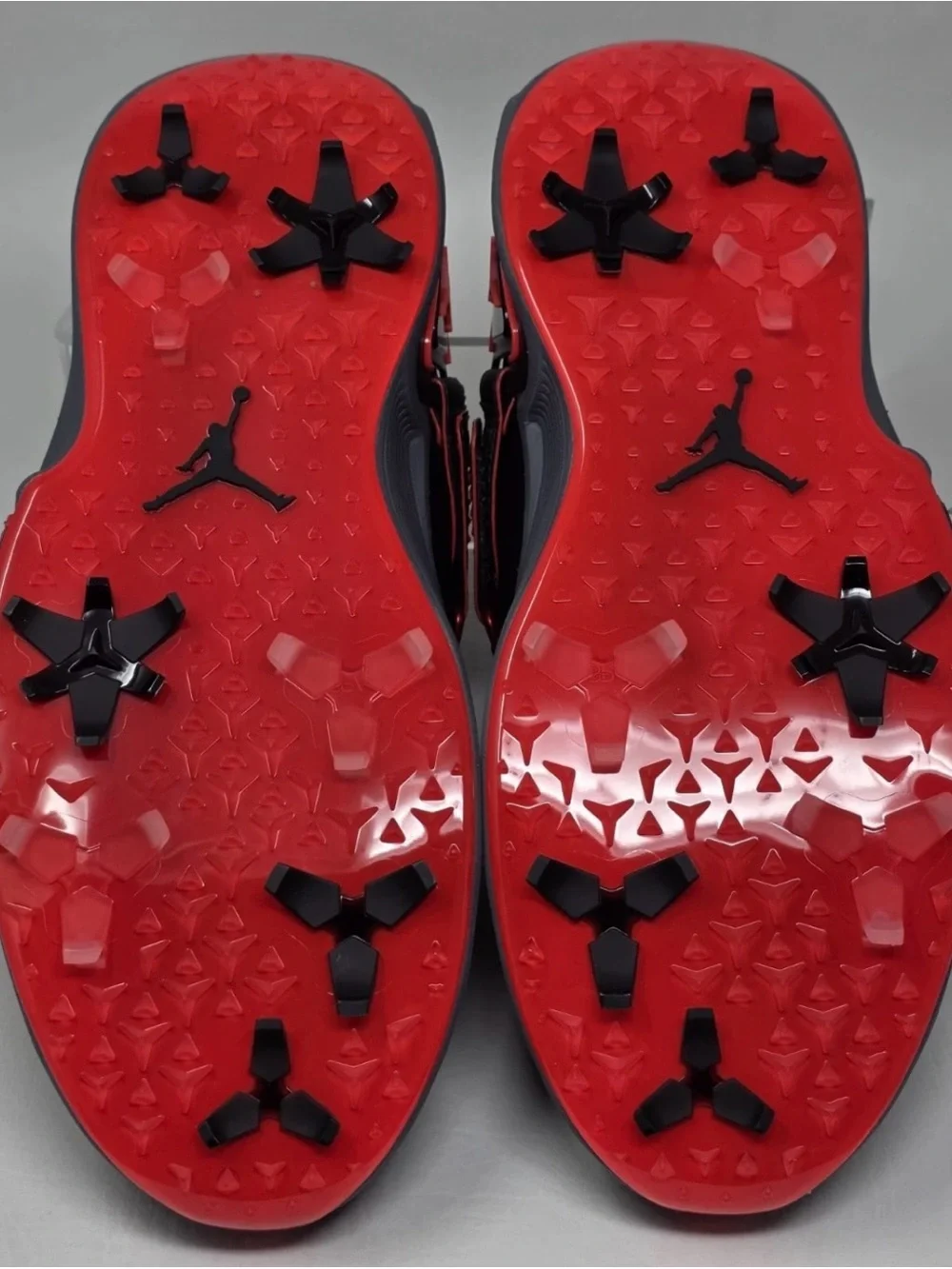 Nike Air Jordan Rev Infrared Golf Shoes Cleats Black FV6338-001 Men’s 8.5 NWT 🔥
